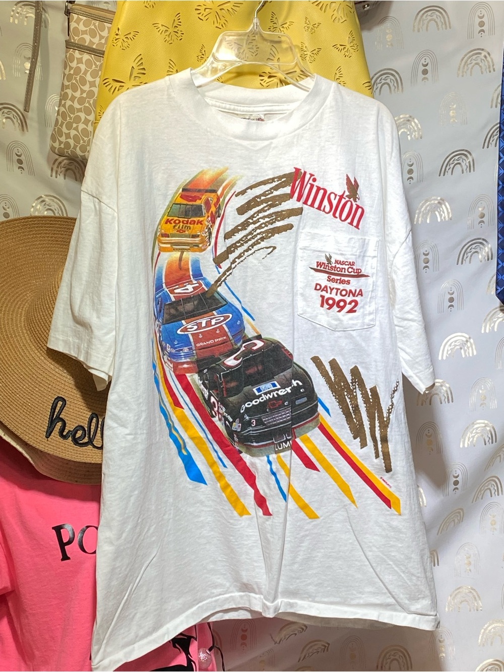 Winston Daytona 1992 Graphic Short Sleeve Tee - White